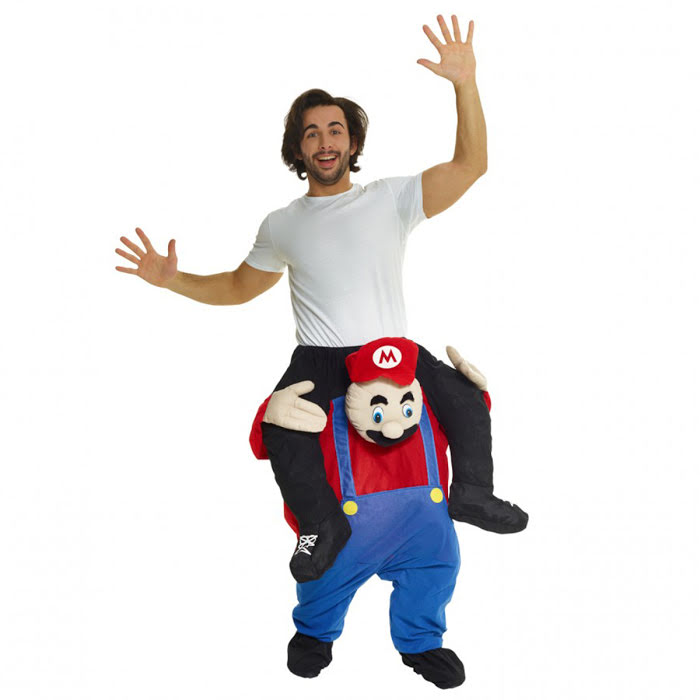 Maskeraddräkt Rörmokare piggyback